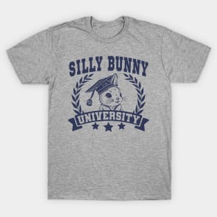 Silly Bunny University Funny Easter Meme T-Shirt